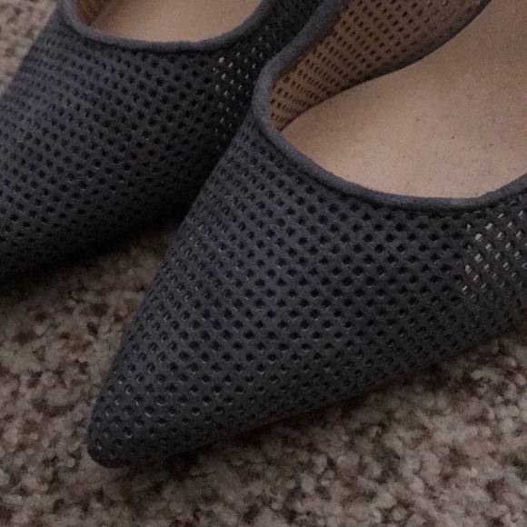 Blue suede heels - Picture 5 of 6